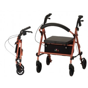 JOURNEY ROLLING WALKER BLACK