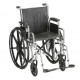 WHEELCHAIR- 16in. WITH DETACHABLE FULL ARM & SWING AWAY FOOTREST