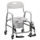 SHOWER COMMODE WITHWHEELS &SA FR