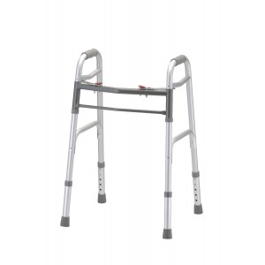 FOLDING WALKER 2 BUTTON X-SM